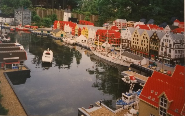 Dánsko dovolená 5 Legoland miniaturní městečko