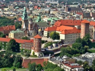 Město Krakow Polsko
